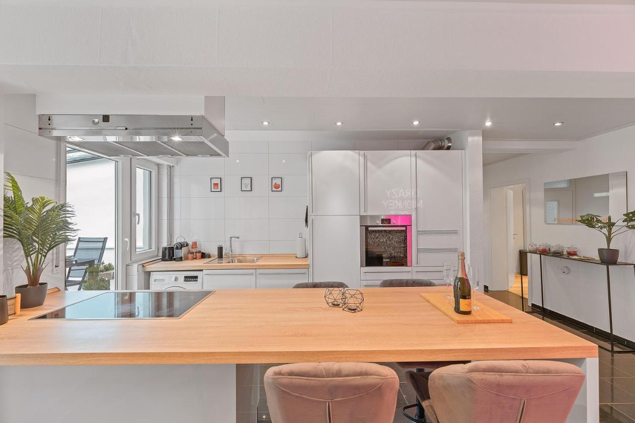 Das Crazy Monkey Loft Mit 100Qm & Summerlounge Apartment Stuttgart Exterior photo